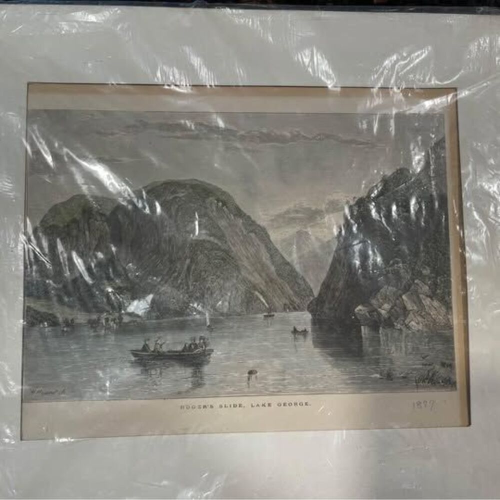 Roger’s Slide Lake George, NY Print G. Wyand